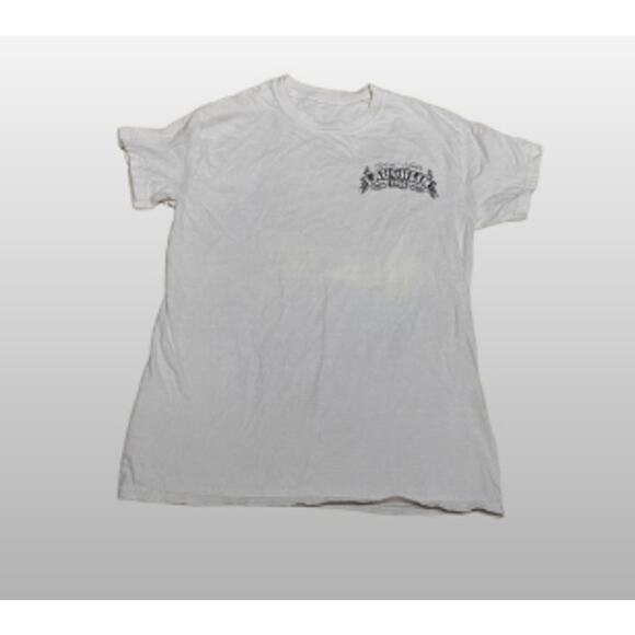 Vintage Motorcycle Rally Tee White Laughlin Bike Week 2016 Men’s L - Picture 2 of 5